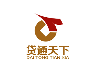 譚家強的貸通天下logo設計