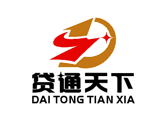 勞志飛的貸通天下logo設計