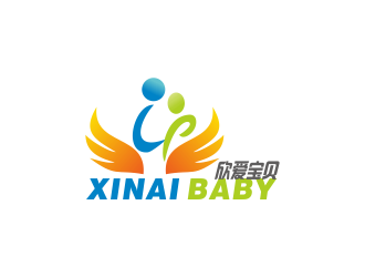 湯儒娟的xinaibaby  欣愛寶貝logo設(shè)計(jì)