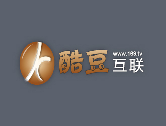 于蓁的酷豆互聯(lián)logo設(shè)計