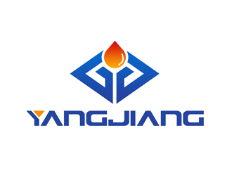 潘樂的機械設備潤滑油Yangjianglogo設計