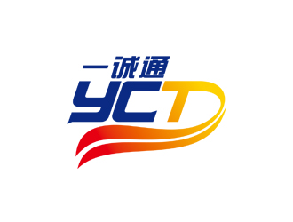 趙波的一誠(chéng)通國(guó)際貨運(yùn)代理有限公司logo設(shè)計(jì)