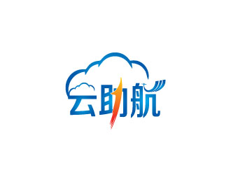 李美華的云助航 云朵logologo設(shè)計(jì)