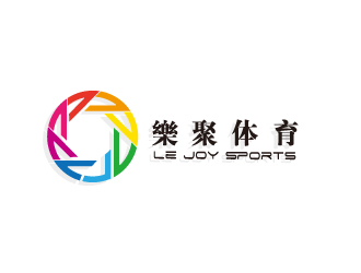 于蓁的樂聚體育logo設(shè)計