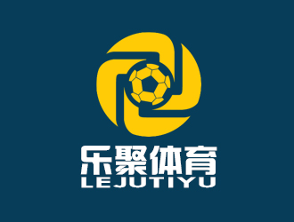 余亮亮的樂聚體育logo設計