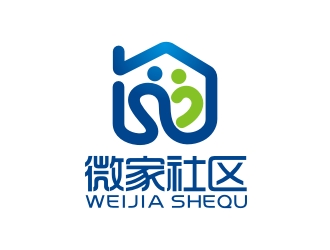 曾翼的微家社區(qū)logo設計