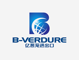 鐘華的B-VERDURE英文字體設計logo設計