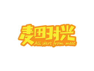 周耀輝的麥田時(shí)光 crop time電商文字logo設(shè)計(jì)logo設(shè)計(jì)