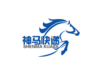 秦曉東的神馬快遞logo設(shè)計(jì)