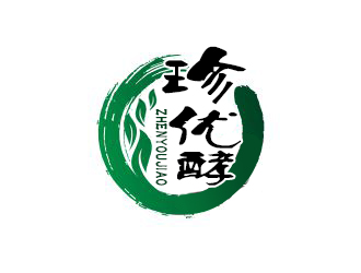 余亮亮的珍優(yōu)酵果汁飲料品牌logologo設(shè)計(jì)