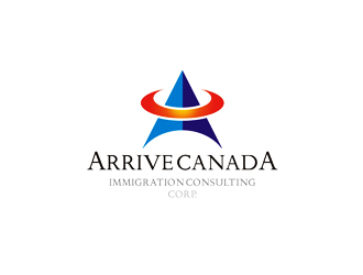 鄭國(guó)麟的ARRIVE CANADA IMMIGRATION CONSULTING CORP.logo設(shè)計(jì)