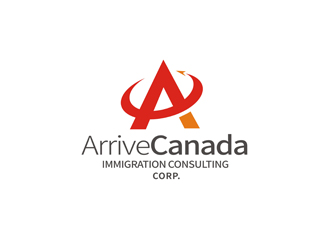 鄭國(guó)麟的ARRIVE CANADA IMMIGRATION CONSULTING CORP.logo設(shè)計(jì)