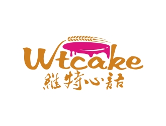 曾翼的維特心語 wtcakelogo設計