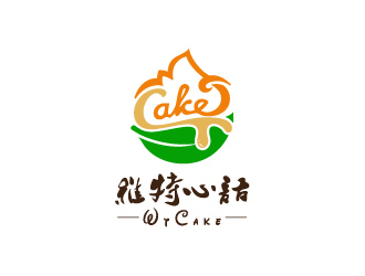 Ze的維特心語 wtcakelogo設(shè)計