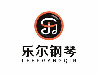 趙鵬 v的樂爾鋼琴logo設(shè)計(jì)