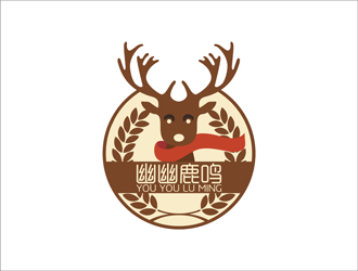 張順江的幽幽鹿鳴logo設計