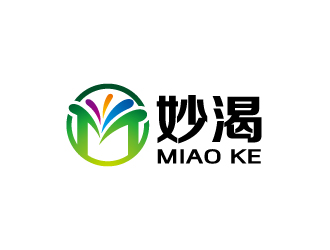 周金進的妙渴果汁飲料添加食品logo設(shè)計