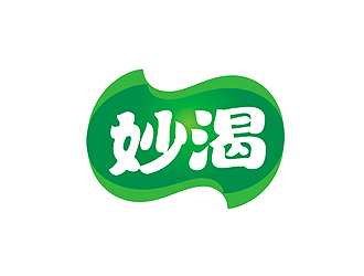 盛銘的妙渴果汁飲料添加食品logo設計