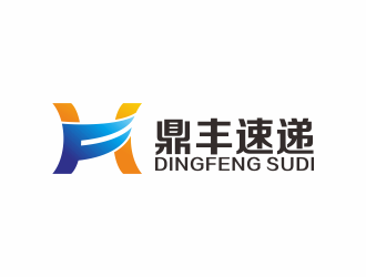 何嘉健的鼎豐速遞  dingfeng  expresslogo設(shè)計(jì)