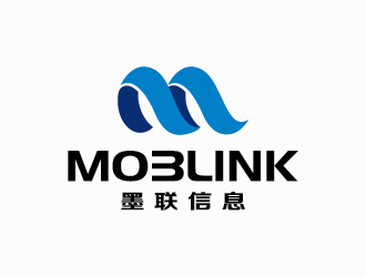 李冬冬的Moblink  上海墨聯(lián)信息科技有限公司logo設(shè)計(jì)