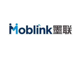 曾翼的Moblink  上海墨聯(lián)信息科技有限公司logo設(shè)計