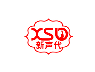 秦曉東的新聲代logo設(shè)計