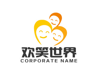 朱兵的歡笑世界 活動社交app網(wǎng)站logo設(shè)計logo設(shè)計