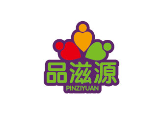 李賀的品滋源食品有限公司logo設(shè)計(jì)