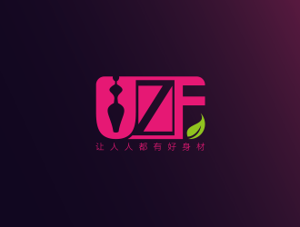 黃安悅的UZF瘦身美容院連鎖店logo設(shè)計(jì)