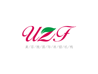 于蓁的UZF瘦身美容院連鎖店logo設(shè)計(jì)