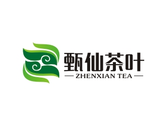 曾翼的甄仙茶葉品牌logo設(shè)計(jì)