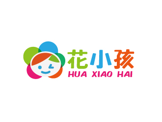 周金進的花小孩 甜品店logo設(shè)計