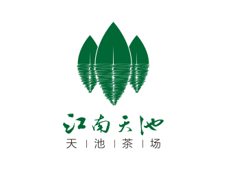 孫金澤的天池茶場茶館logo設(shè)計