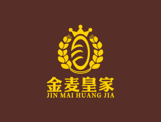 何嘉健的金麥皇家面包店logo設(shè)計(jì)