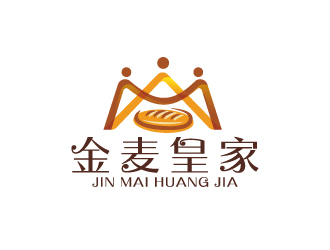 周金進(jìn)的金麥皇家面包店logo設(shè)計(jì)