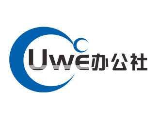 劉彩云的Uwe辦公社 聯(lián)合辦公創(chuàng)業(yè)logo設(shè)計(jì)