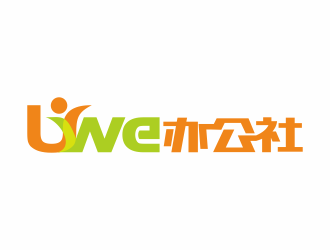 何嘉健的Uwe辦公社 聯(lián)合辦公創(chuàng)業(yè)logo設(shè)計(jì)