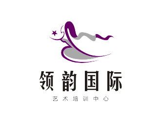 姜彥海的領(lǐng)韻國(guó)際藝術(shù)培訓(xùn)中心logo設(shè)計(jì)