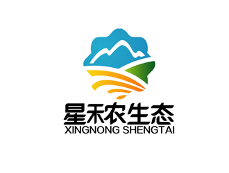 秦曉東的星秾生態(tài)山水logologo設(shè)計