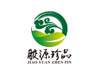 黃安悅的膠源珍品甜品品牌logologo設計