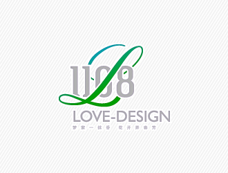 文大為的LOVE-DESIGN 1108logo設計