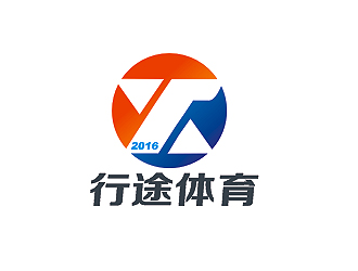 盛銘的行途體育足球培訓logo設計