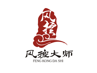 譚家強的風(fēng)控大師logo設(shè)計