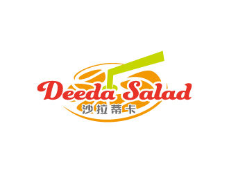 周金進(jìn)的Deeda Salad 沙拉蒂卡logo設(shè)計