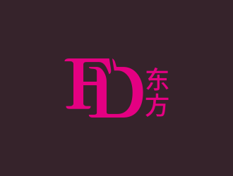 林思源的東方df化妝品LOGOlogo設(shè)計