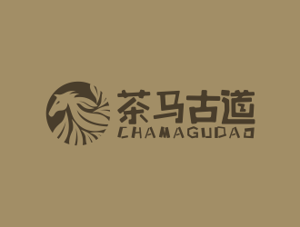 林思源的茶馬古道茶業(yè)茶館logo設(shè)計