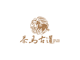 陳兆松的茶馬古道茶業(yè)茶館logo設(shè)計