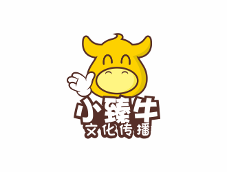 何嘉健的小臻牛兒童教育培訓(xùn)吉祥物設(shè)計(jì)logo設(shè)計(jì)