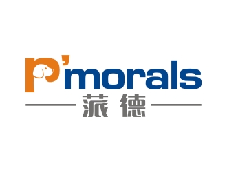 曾翼的p'morals蒎德logo設(shè)計