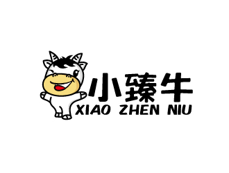 周金進(jìn)的小臻牛兒童教育培訓(xùn)吉祥物設(shè)計(jì)logo設(shè)計(jì)